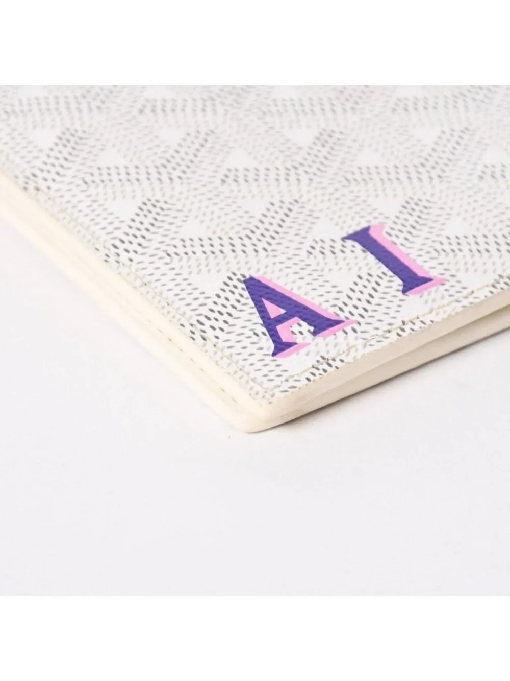 Goyard Victoire Wallet Bifold Leather White